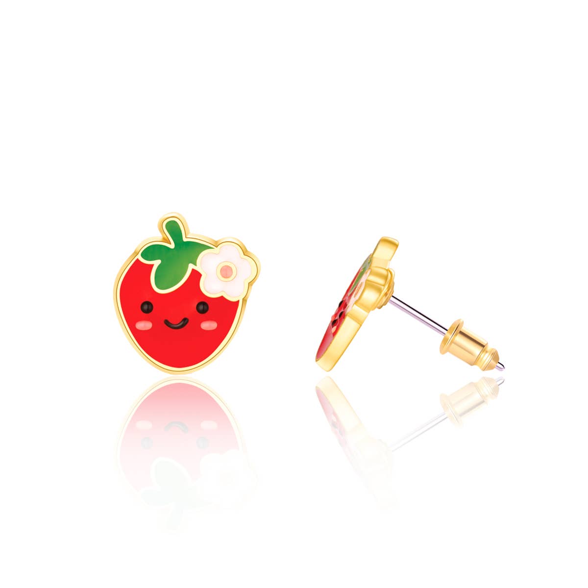 You're Berry Cute Stud Earrings