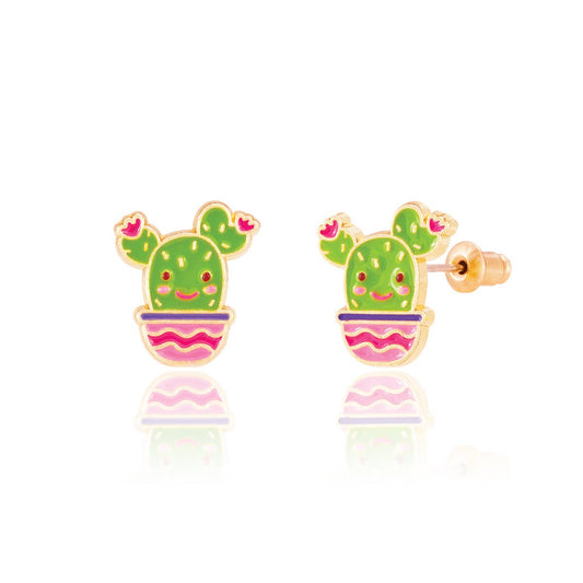 Cactus Cutie Stud Earrings
