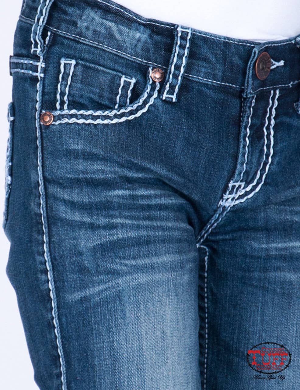 Girl's Bootcut Denim by Cowgirl Tuff