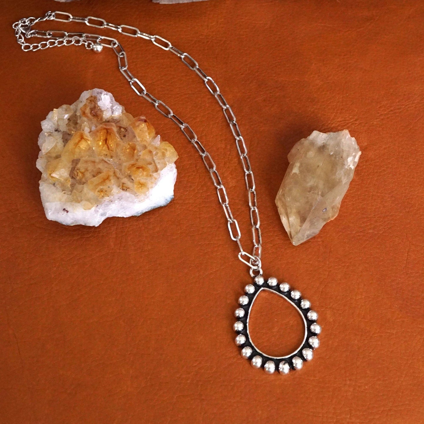 Teardrop Bubble Necklace
