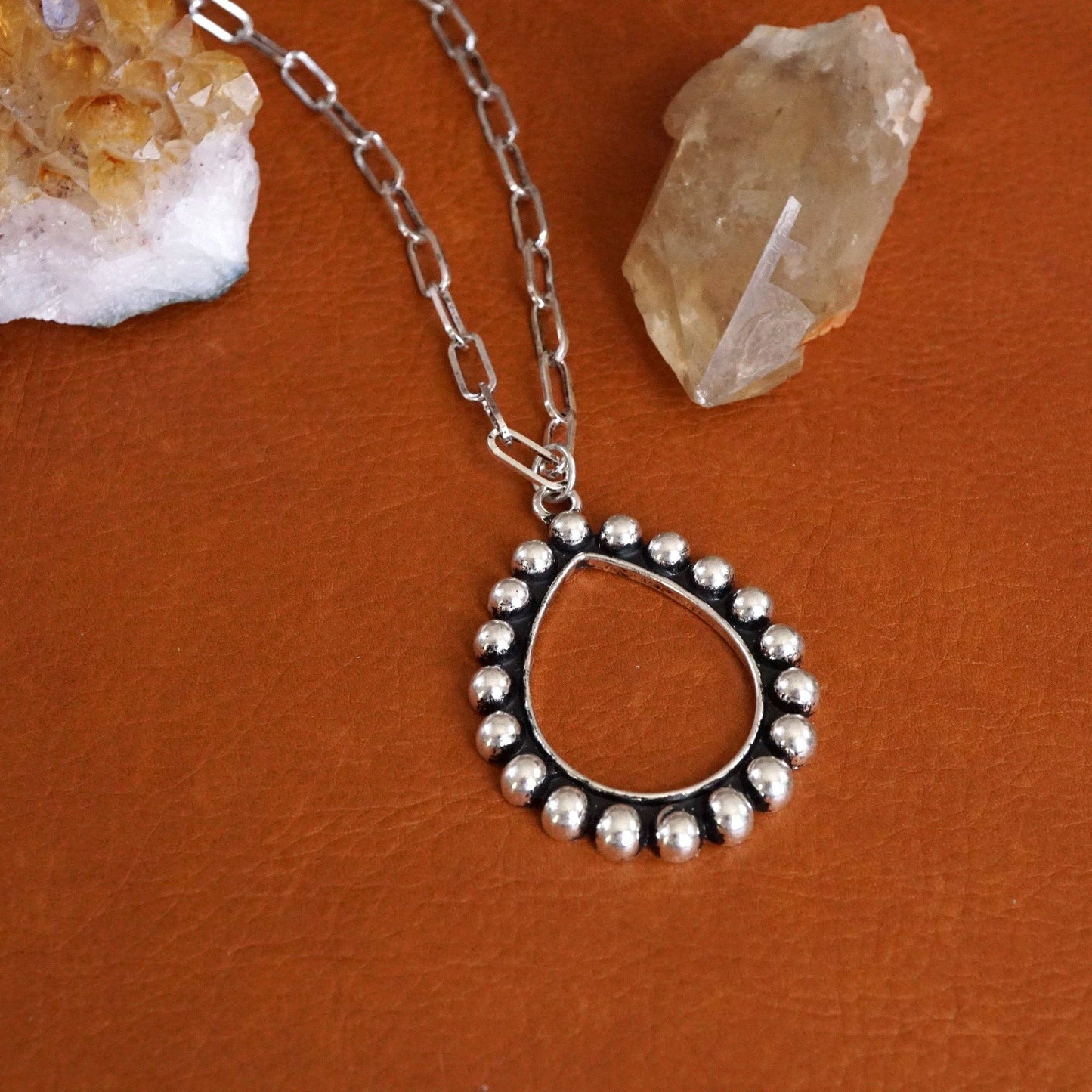 Teardrop Bubble Necklace