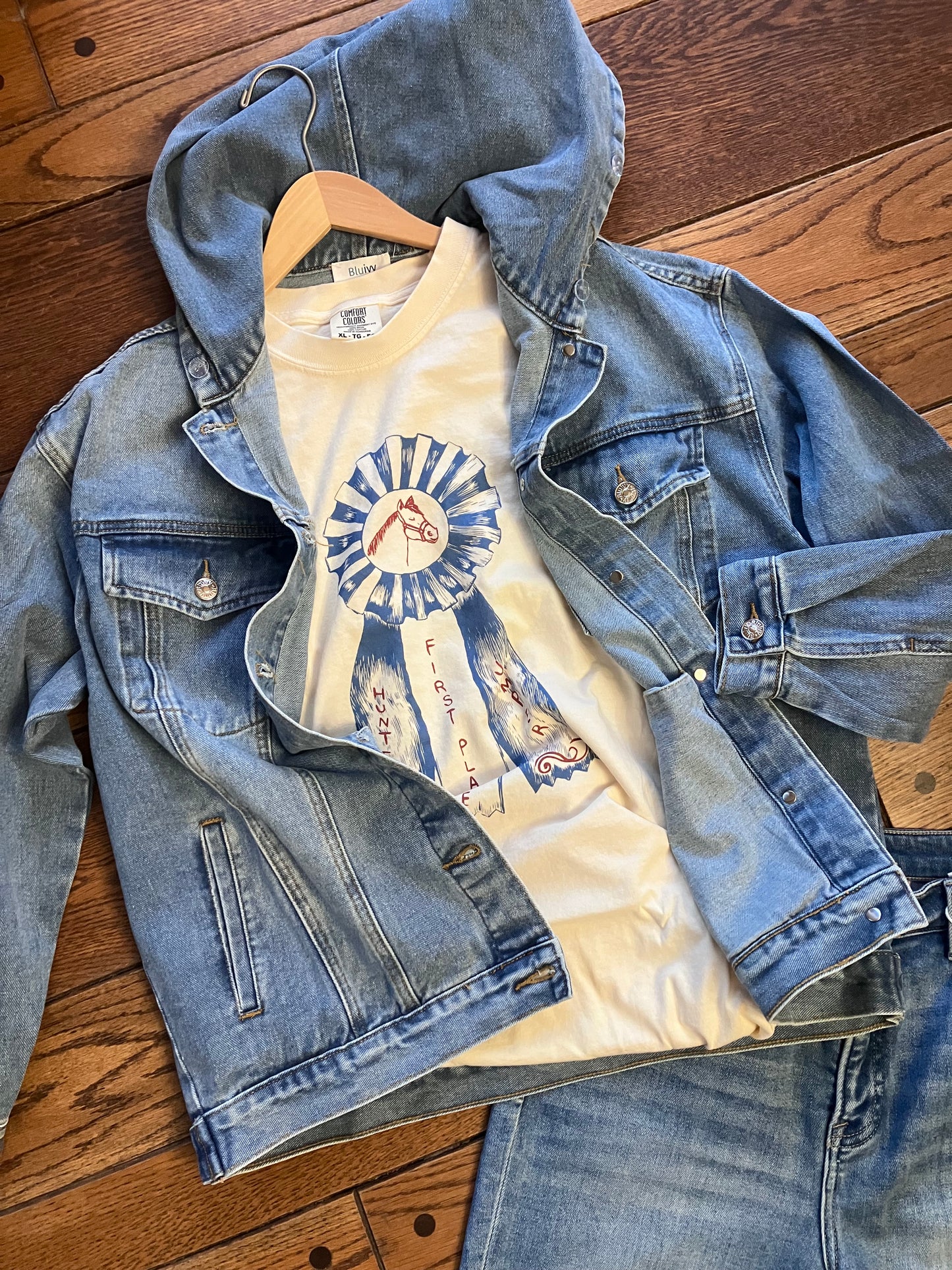 Blue Ribbon Graphic Tee