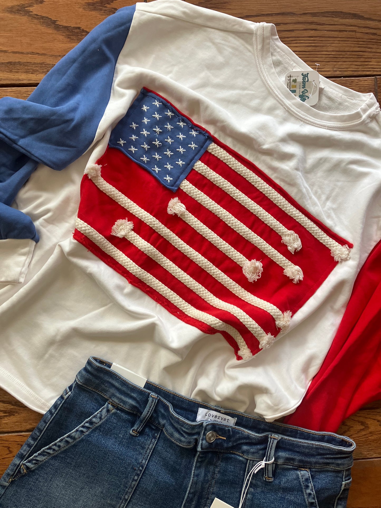 Flag Designed Top