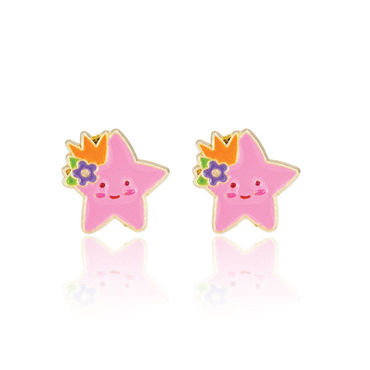 Twinkle Little Star Stud Earrings