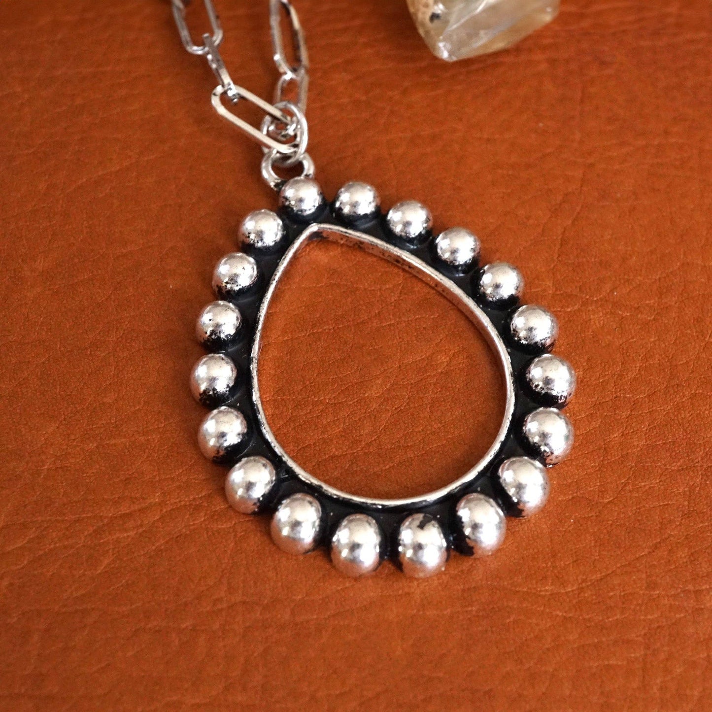 Teardrop Bubble Necklace