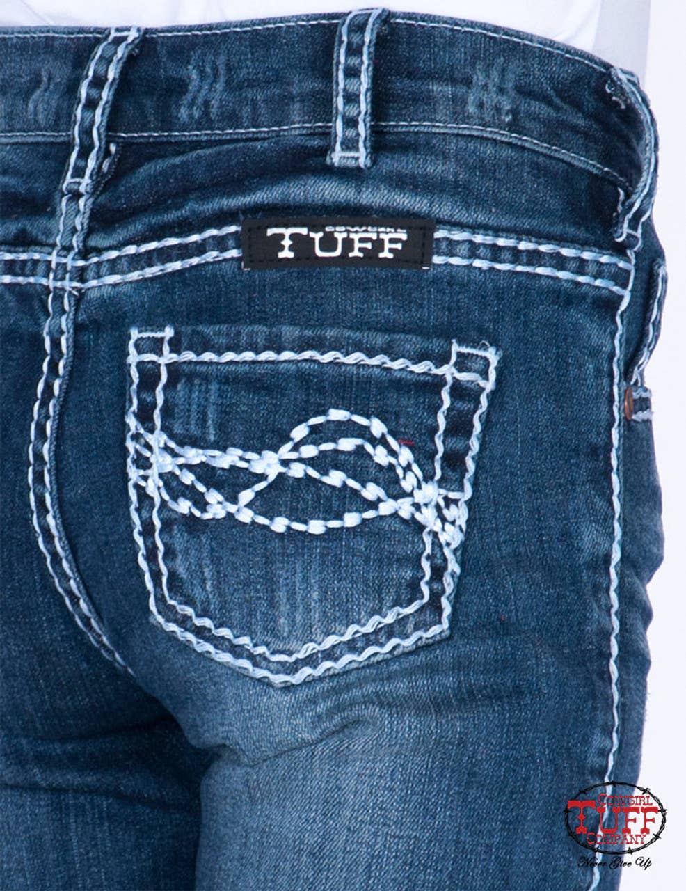 Girl's Bootcut Denim by Cowgirl Tuff