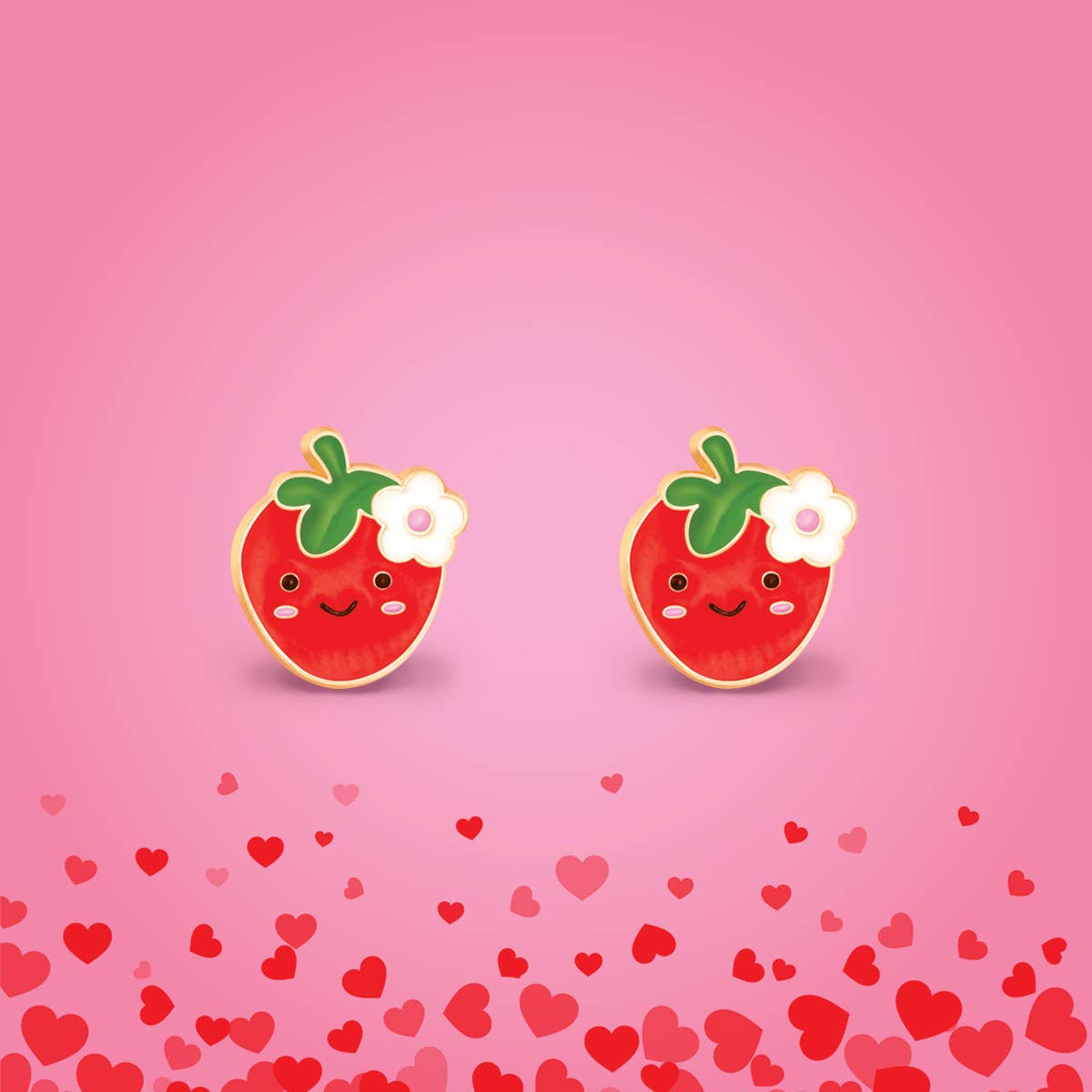 You're Berry Cute Stud Earrings