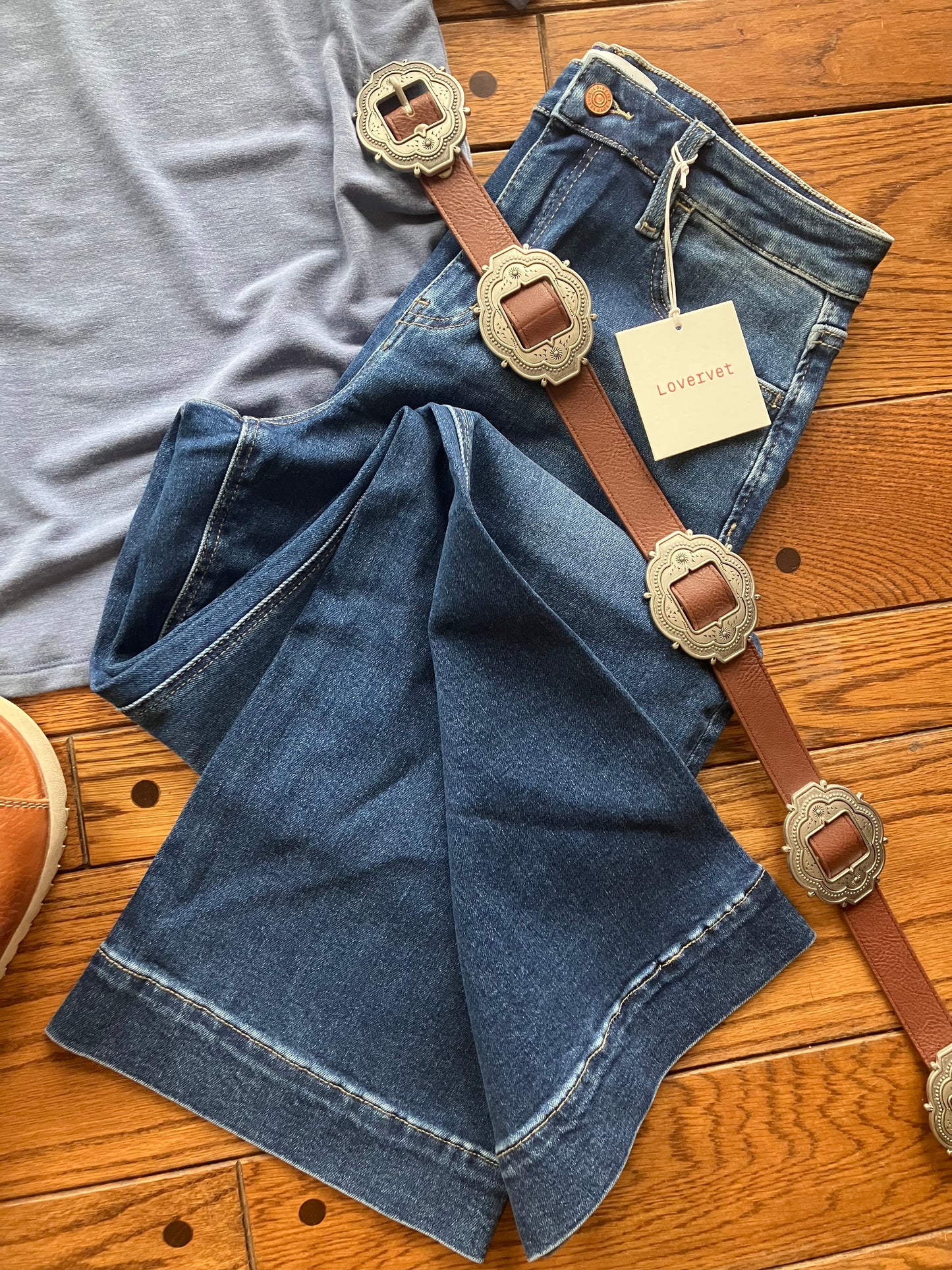 McEntire Trouser Hem Relaxed Flares 32" inseam