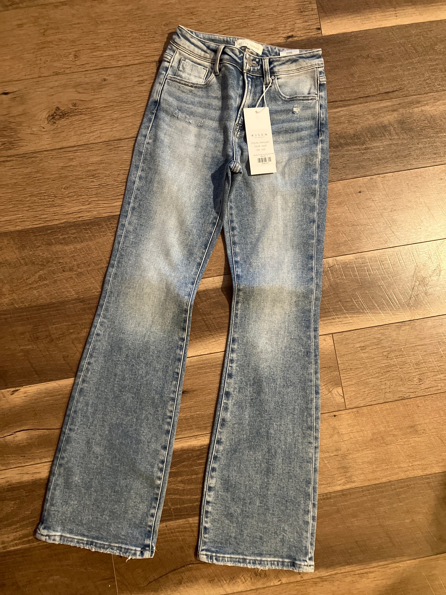 Randolph High Rise Light Wash Bootcut Denim