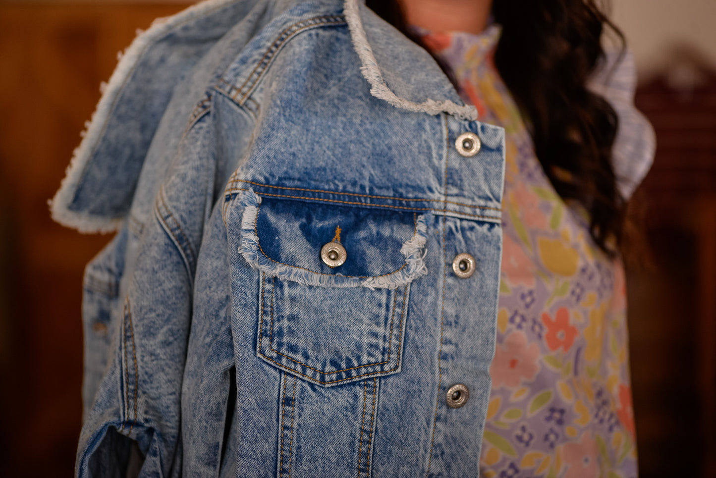 Medium Wash Denim Jacket