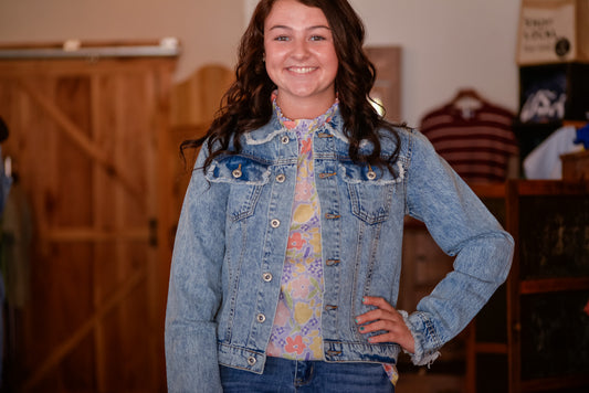 Medium Wash Denim Jacket