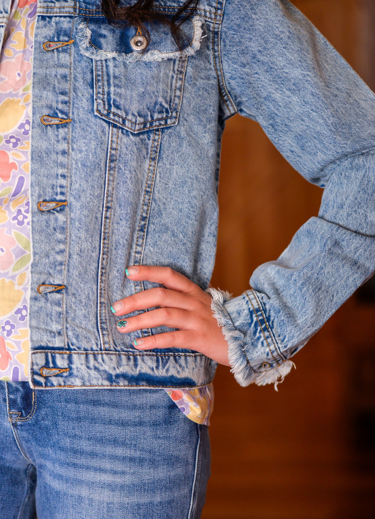 Medium Wash Denim Jacket