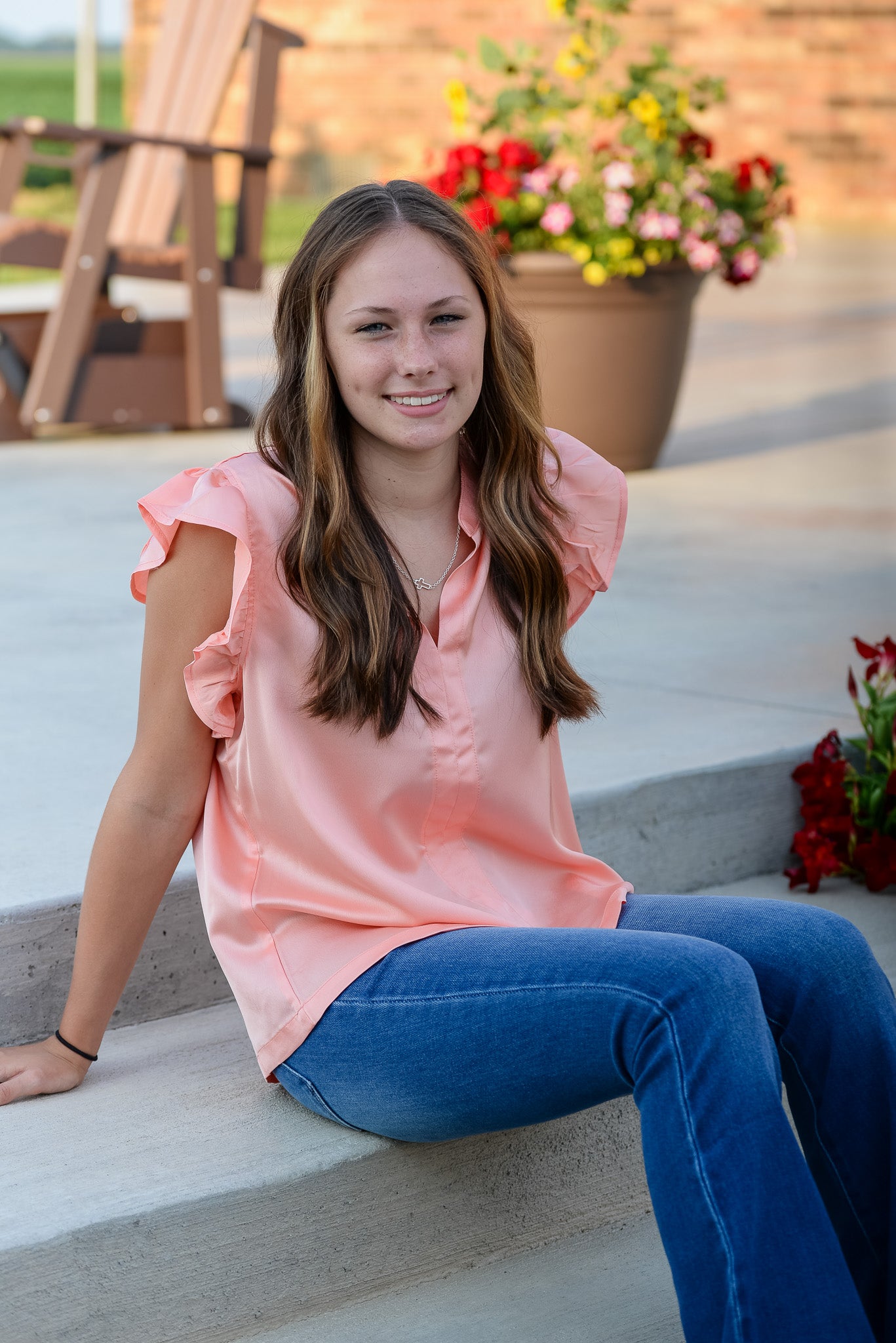 Satin Blouse Top