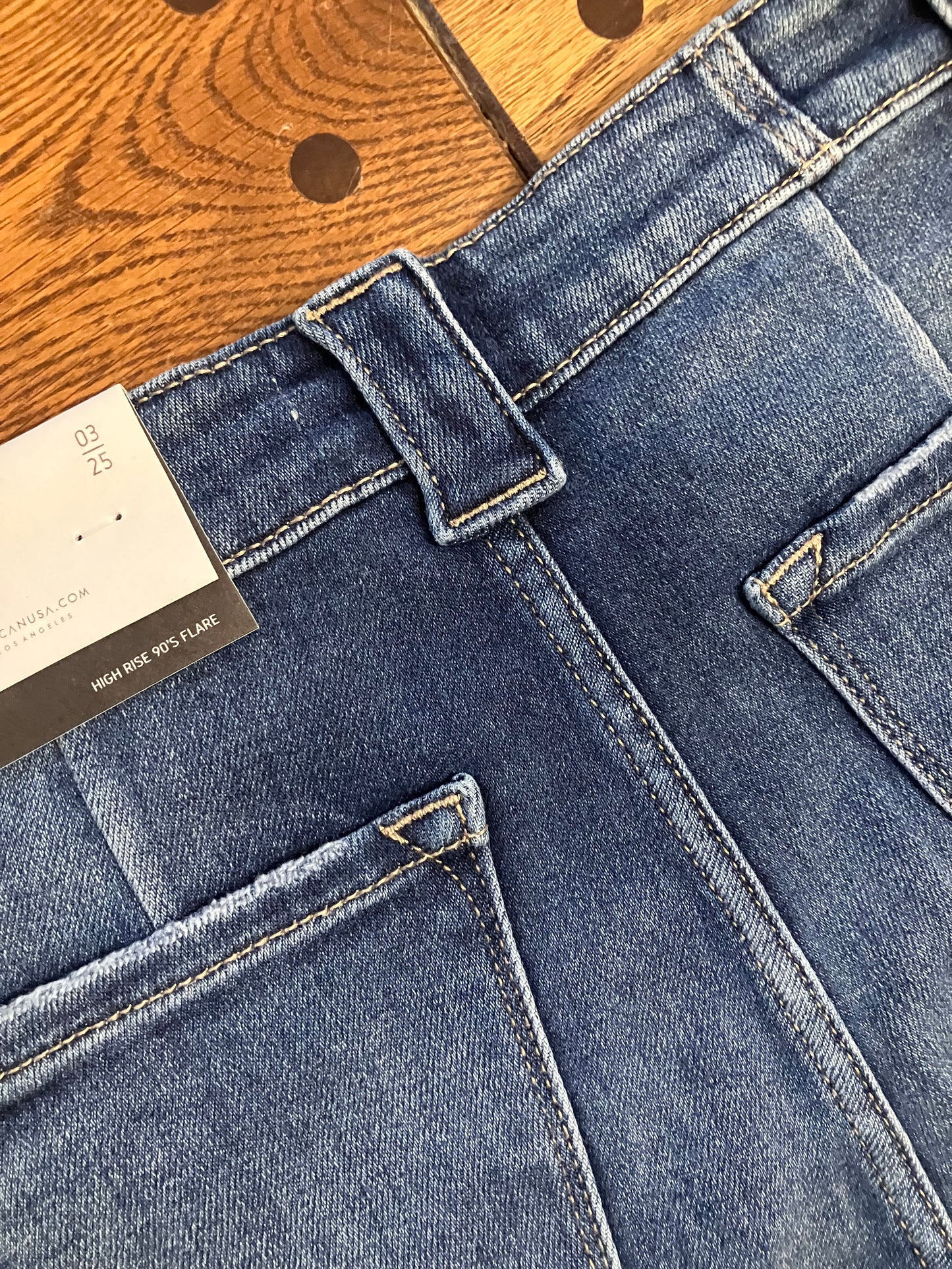 Dixen High Rise 90's Flare Jeans