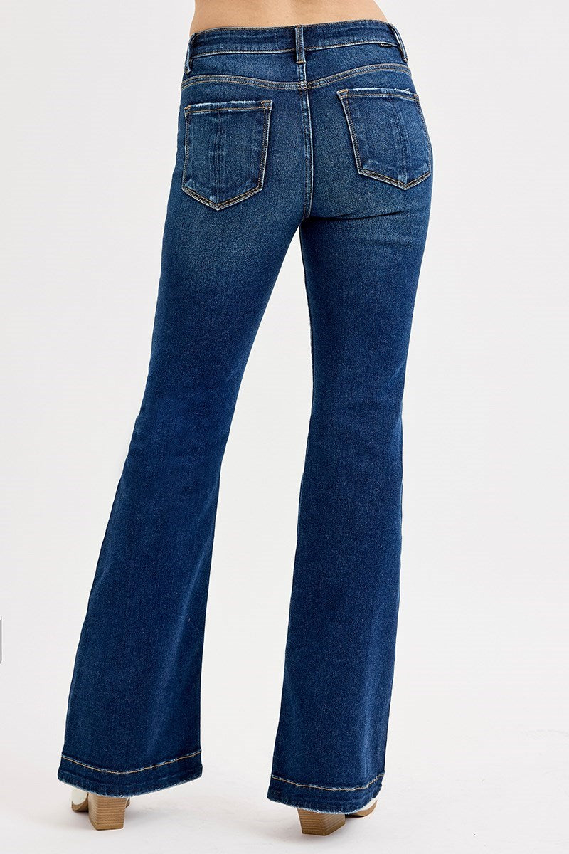 Lucy Mid Rise Flares 33" inseam