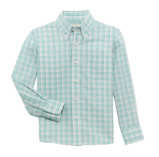 Wrangler Boys Riata Long Sleeve Lightweight Shirt