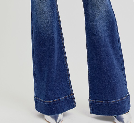 Embree Dark Wash Flare Jeans
