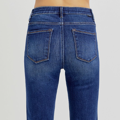Embree Dark Wash Flare Jeans