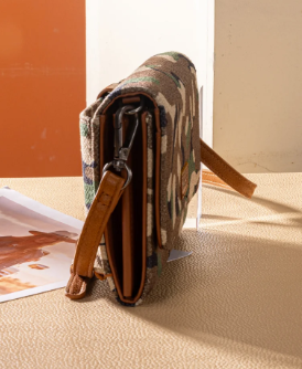 Wrangler Camo Print Canvas Clutch/Crossbody - 2 Colors