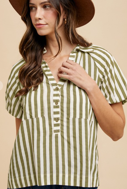 Olive Stripe