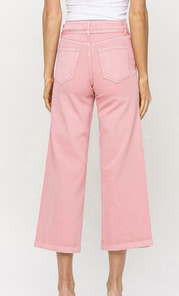 Betty Blush Belted Pants