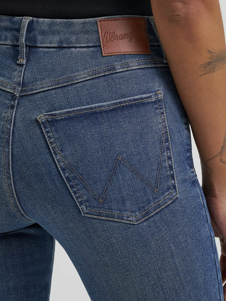 Wrangler BESPOKE High Rise Flare Jean 36" inseam