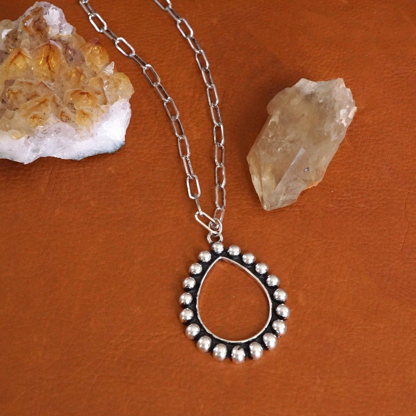 Teardrop Bubble Necklace