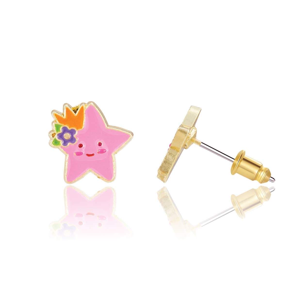 Twinkle Little Star Stud Earrings