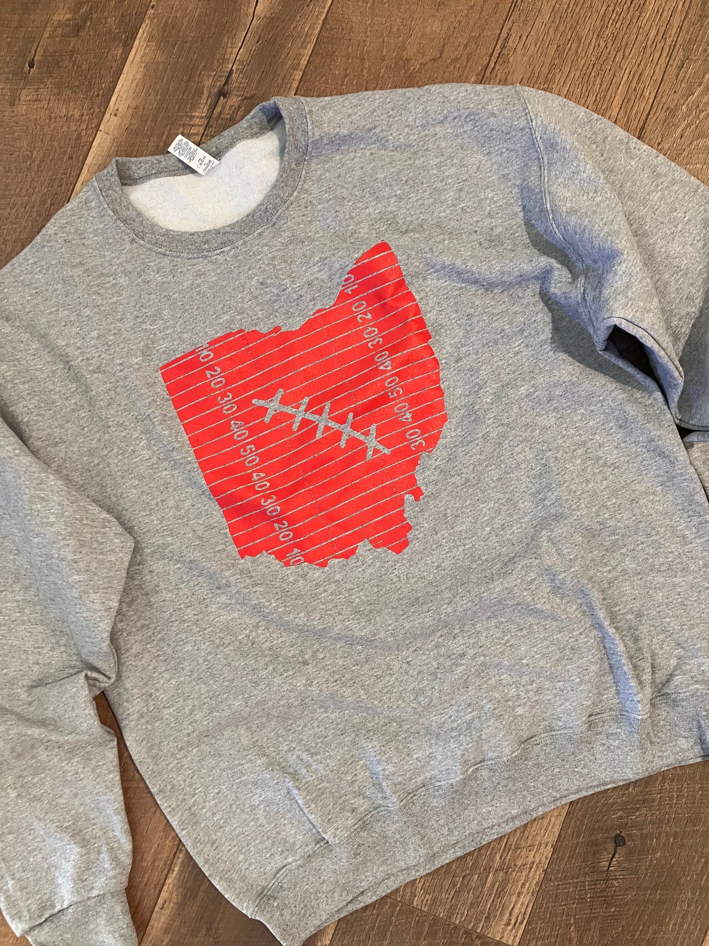 Ohio Football Field Crewneck