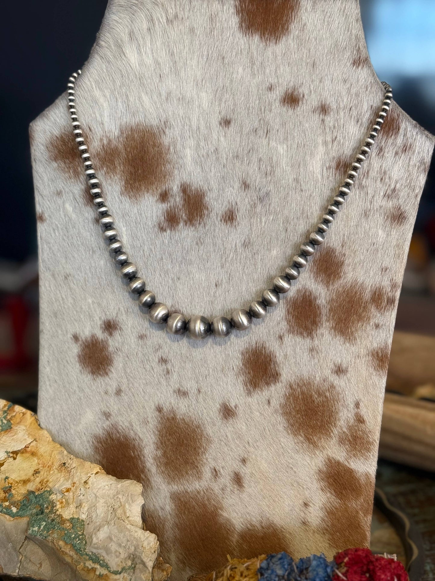 Graduated Sterling Silver Pearls