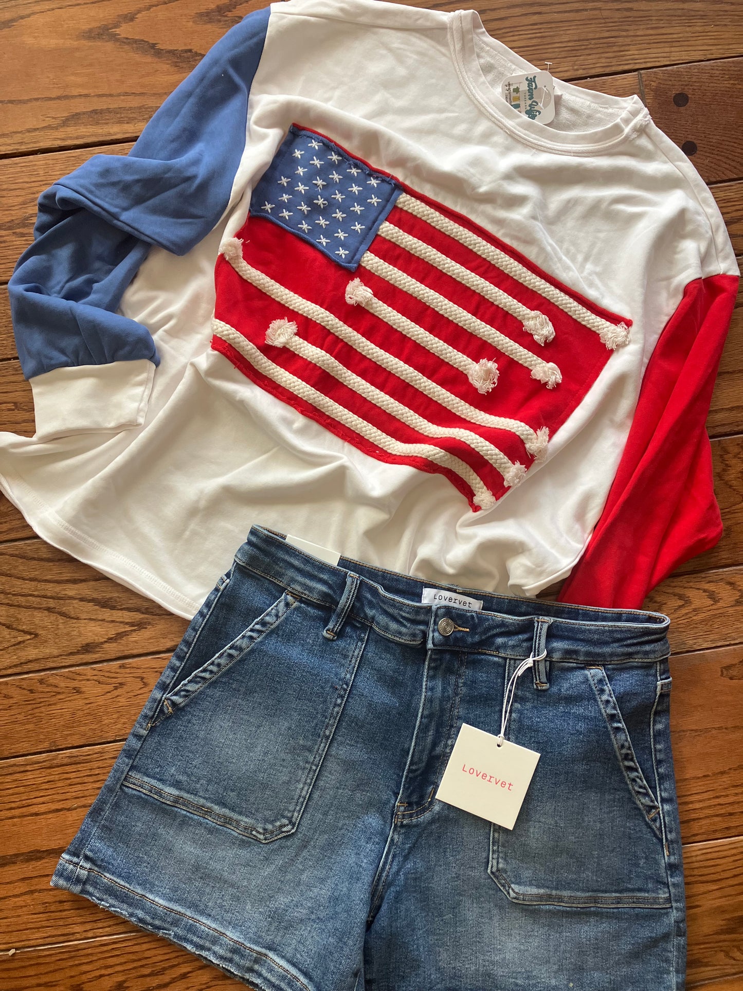 Flag Designed Top