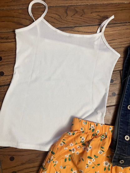 Fitted camisole Top