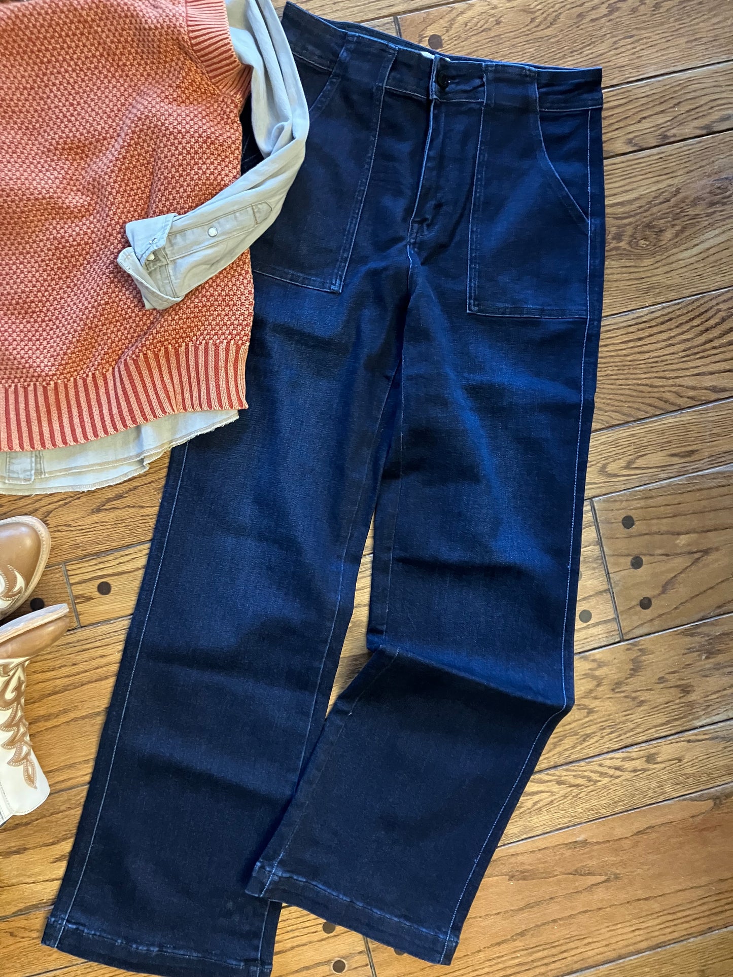 Super High Rise Vintage Flare 33" Inseam