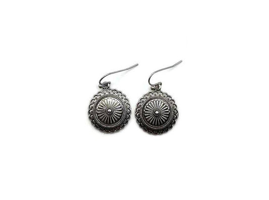 Small Concho Earring