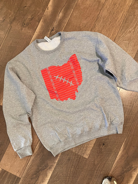 Ohio Football Field Crewneck