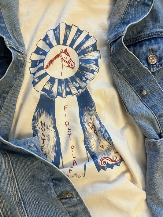 Blue Ribbon Graphic Tee