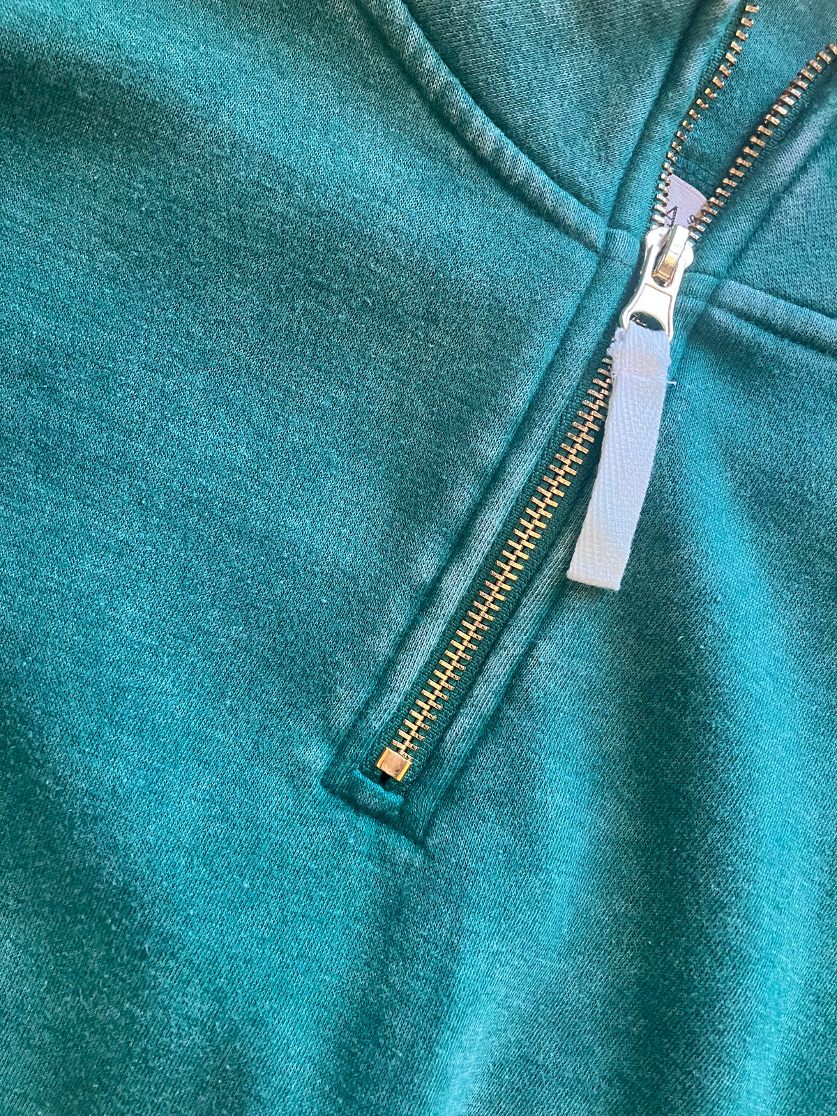 Acid Wash Fleece Half Zip Sweatshirt S-3X
