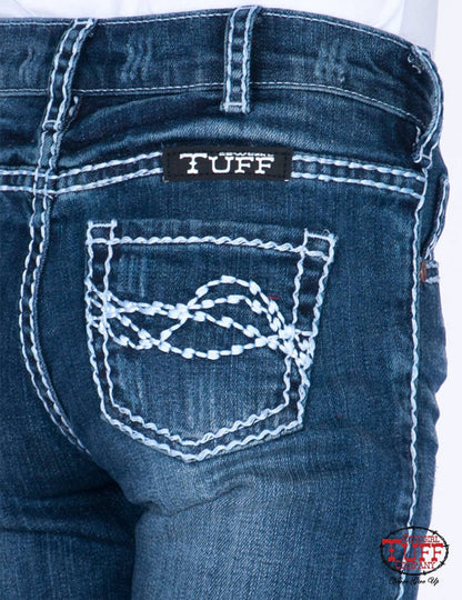 Girl's Bootcut Denim by Cowgirl Tuff
