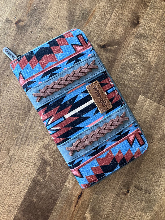 Wrangler Southwestern Art Print Wallet