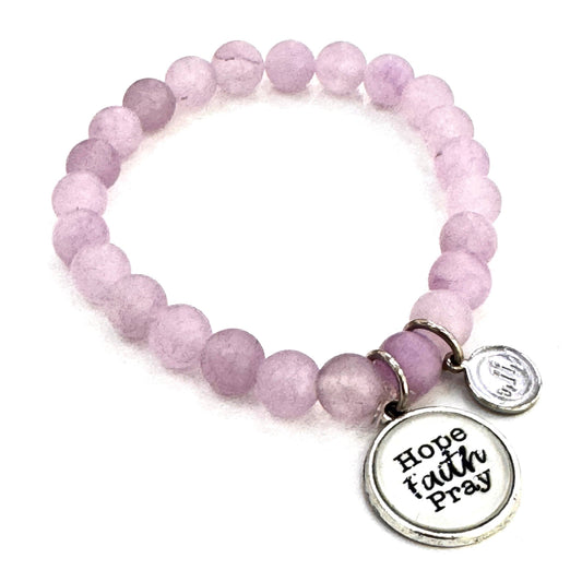 Hope Faith Pray Bracelet