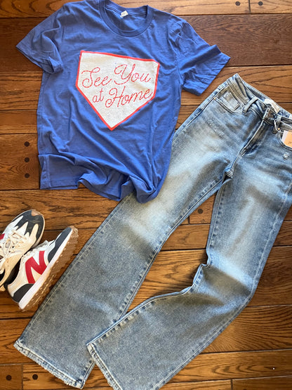 See You At Home Game Day Tee