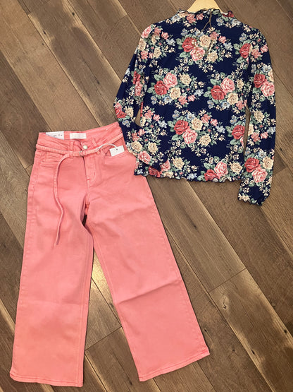 Navy Floral