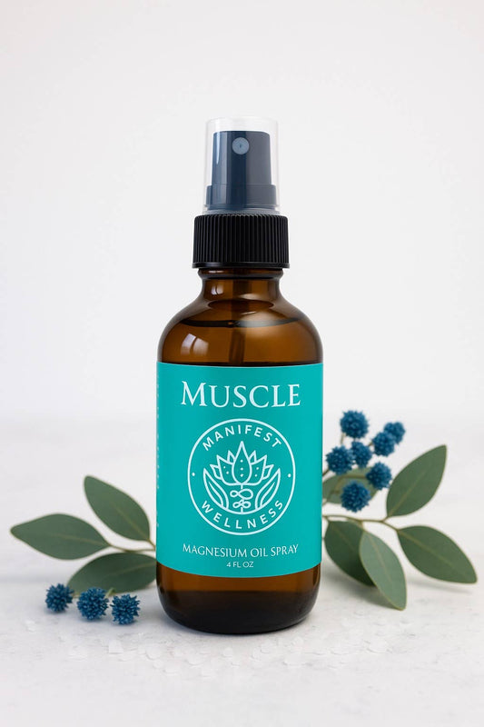 Magnesium Oil Spray Muscle Blend with Soothing Oils