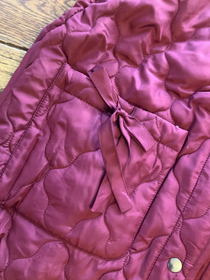 Wine & Bow Vest