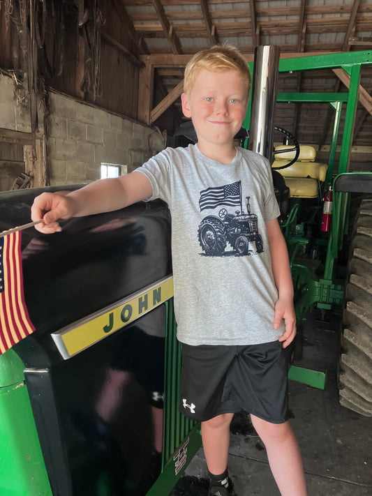 Youth Patriotic Tractor