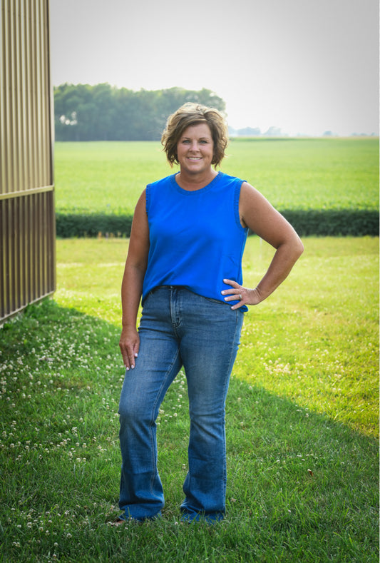 Smocked Edge Top