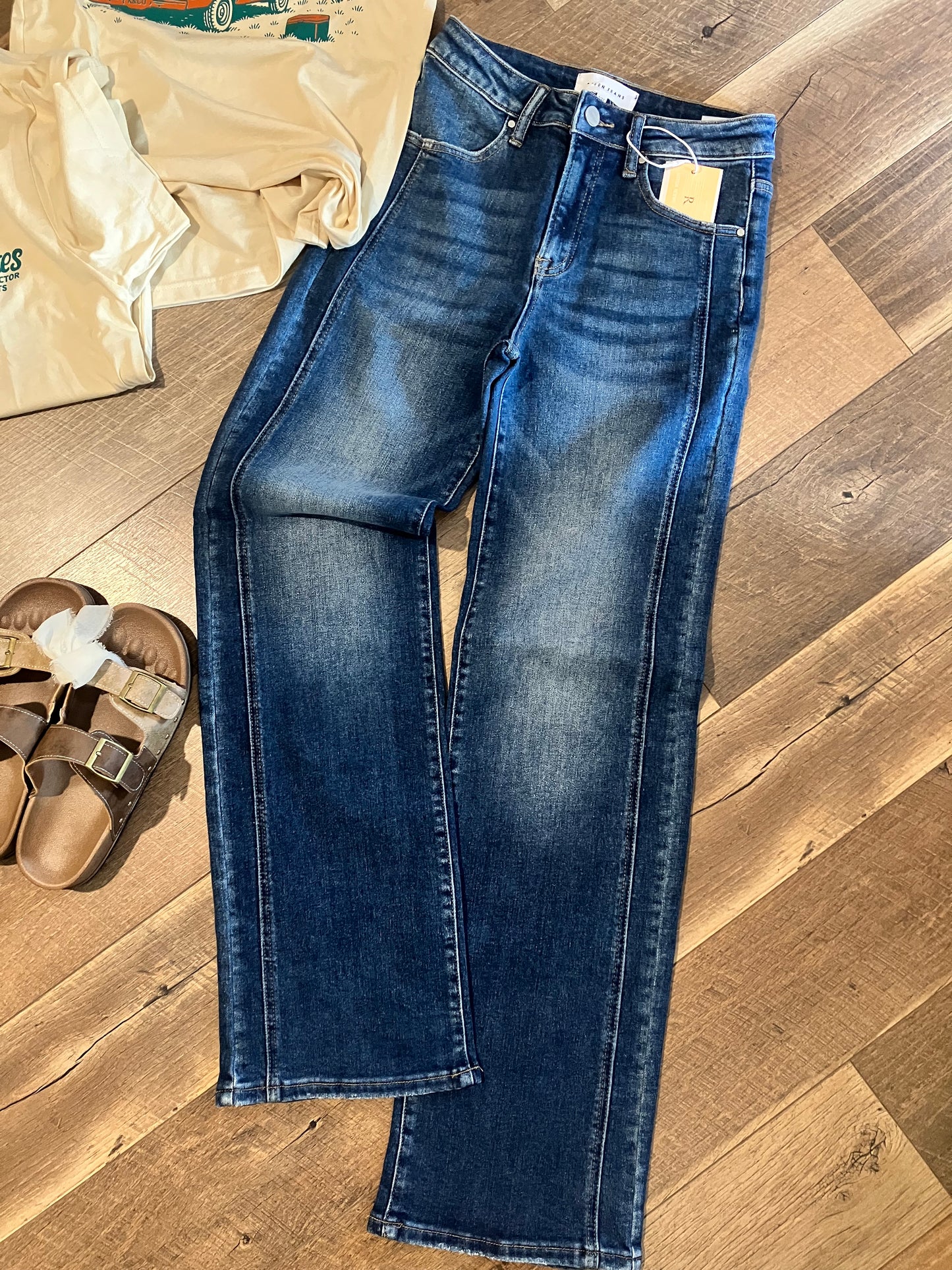 Kolson Mid Rise Straight Leg 33" inseam