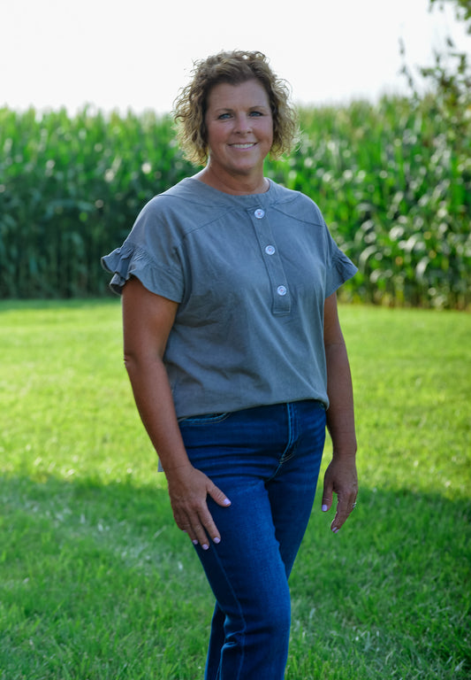 StoneCreek Button Top