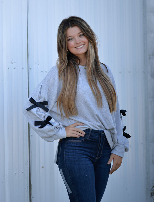 Tie me a Bow Sweatshirt
