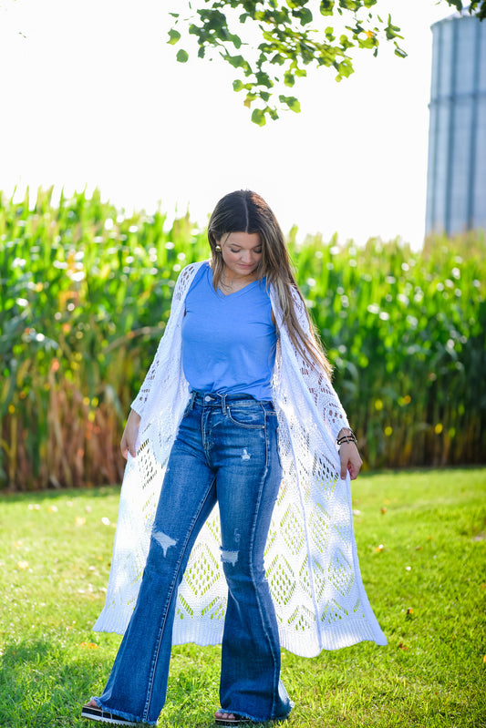 Stella Duster Italian Cardigan